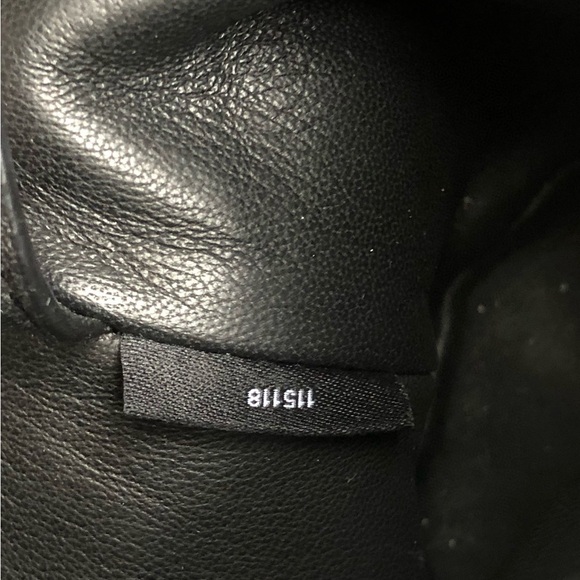 Alexander Wang Nappa Denim Dome Studded Mini Roxy Bucket Bag - Picture 11 of 13